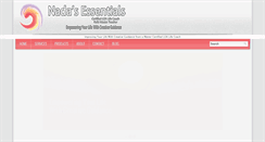 Desktop Screenshot of nadasessentials.com